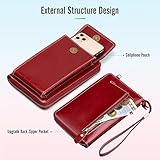 Zoom IMG-2 waccet portafoglio donna pelle bloccaggio Zoom IMG-2 waccet portafoglio donna pelle bloccaggio