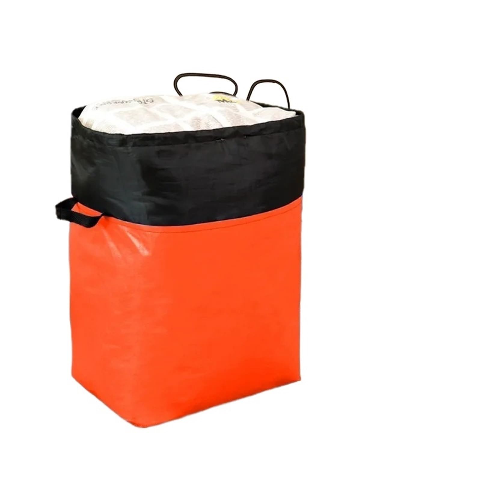 KIFSDLF Extra Large Capacity Thickened Waterproof Dustproof Bag For Quilt Storage Moving Packing Dormitory Organizing(Orange large size 70 * 45 * 35cm)