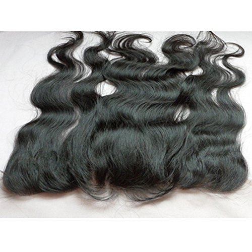 Chantiche 13x4 Inch Ear to Ear Lace Frontal Body Wave with Baby Hair Bleached Knots Unprocessed Brazilian Virgin Remy Human Hair Extensions Lace Front Closure Free Part 12 Inch Natural Color