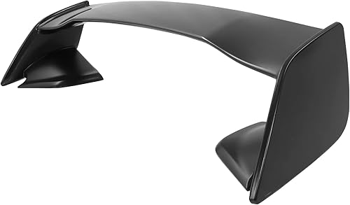 Miniatura 9 de FREEMOTOR802 Compatible con Subaru WRX 2022-2024, alerón de maletero, plástico ABS negro sin pintar, estilo STI 2015, tapa de maletero trasera, ala