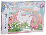 puzzle estrella de madera 6 piezas Hecho en Italia Clementoni - Puzzle infantil 104 piezas Unicornios, puzzle infantil a partir de 6 años (27109)