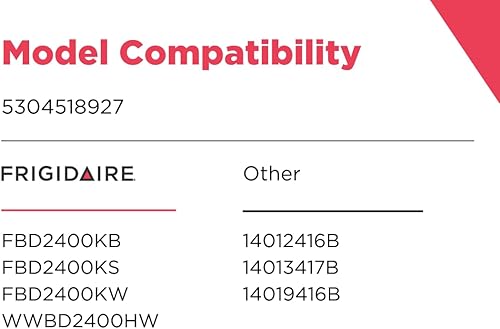 Miniatura 5 de Frigidaire 5304518927 Brazo de pulverización inferior con escudo térmico para lavavajillas, color azul