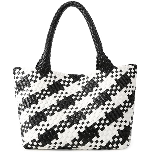 Image of Queenoris Shoulder Bags for Women, Fashion Purses and Handbags Top Handle Vegan Leather Shopper Satchel Large Travel Tote Bag | TOP HANDLE
