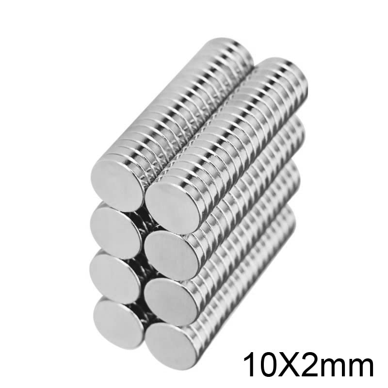 20~300pcs 10x2 mm Round Fridge Bulk Sheet Neodymium Disc 10x2mm Permanent NdFeB 10 * 2 mm Magnet(200PCS)