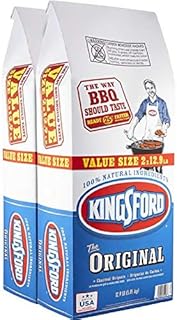 Kingsford Original Charcoal Briquettes, BBQ Charcoal for Grilling 12 Pounds Each (Pack of 2) (Package May Vary)