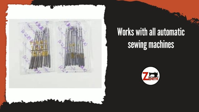 Zenith 40-Piece Sewing Machine Needles - 90/14 HA x 1 No. 14