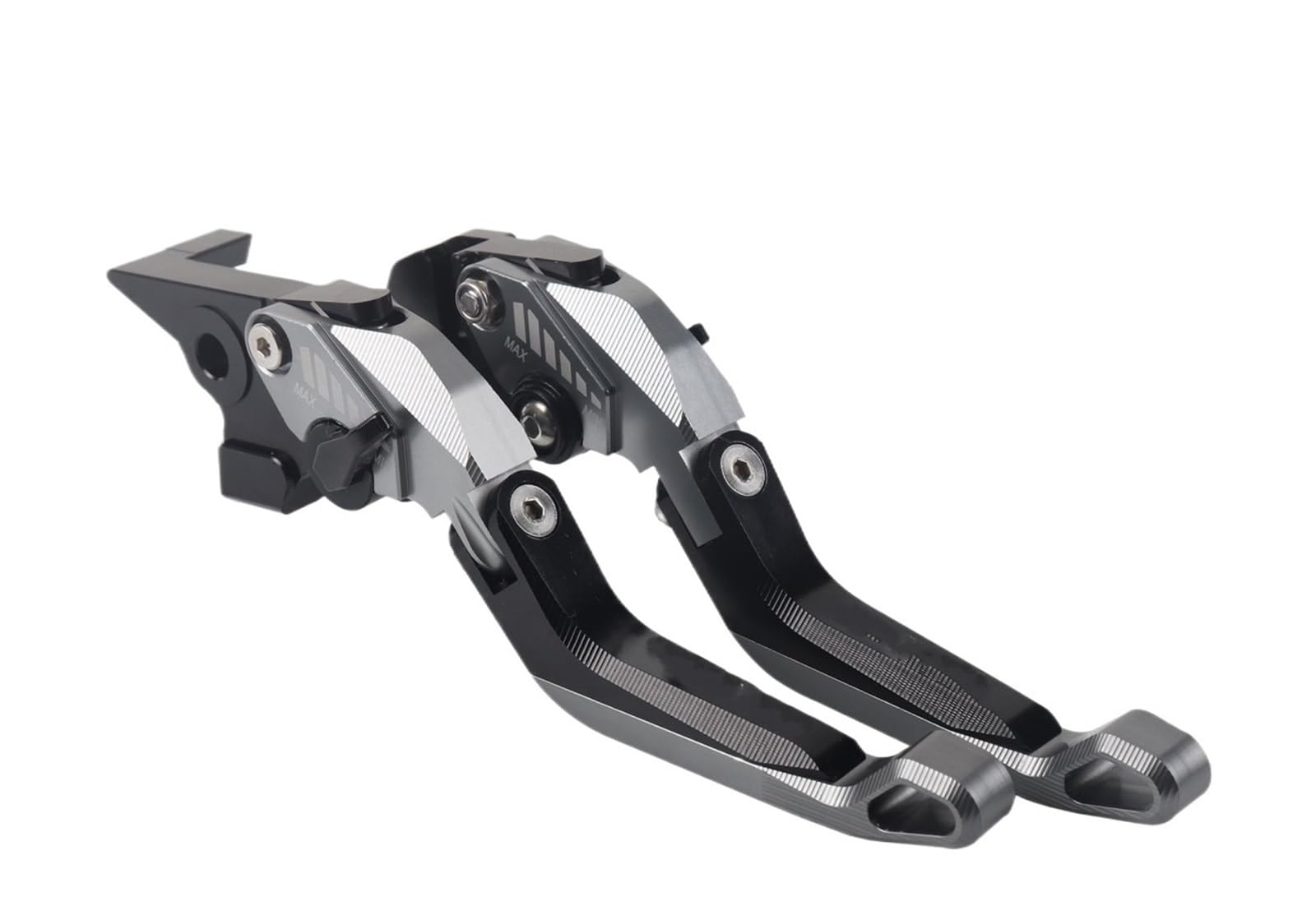 TINGYUS Motorbike Brake Lever for Xmax 400 300 250 125 2017-2023 Folding 5D Brake Clutch Levers Motorcycle Adjustable Extendable(B)