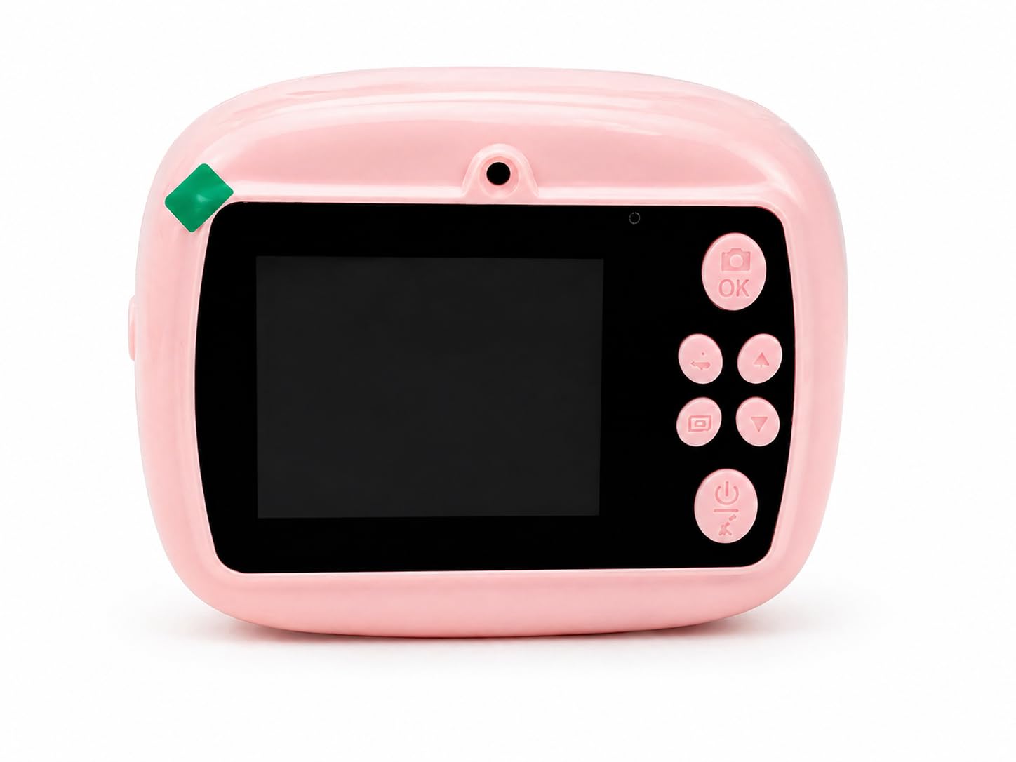 Meesho Kids Instant Print Camera, Pink, Photo & Video Recording, 2.4" HD Display, Rechargeable Battery, Unicorn Theme