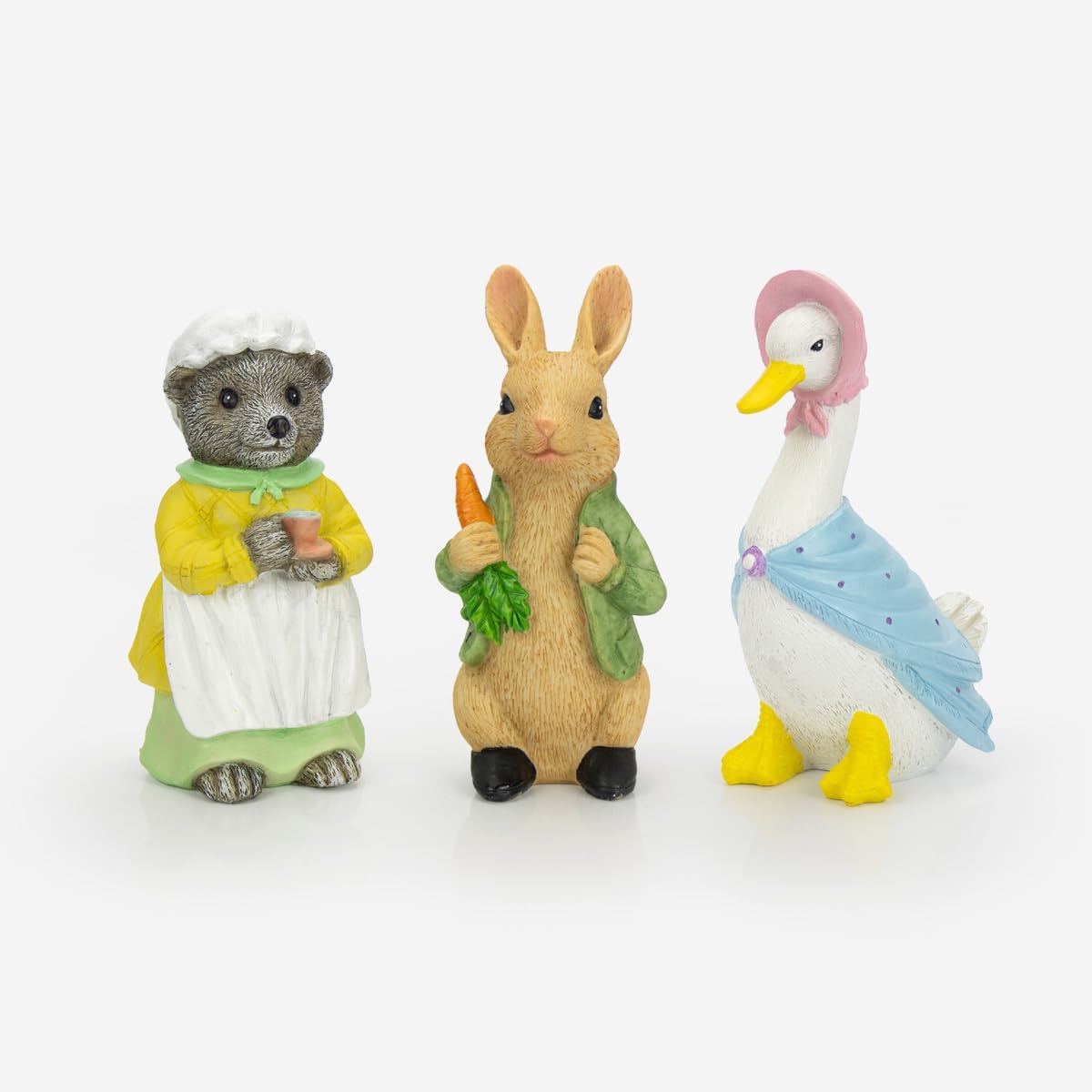 Healthy Living Direct Set of 3 Woodland Garden Ornaments