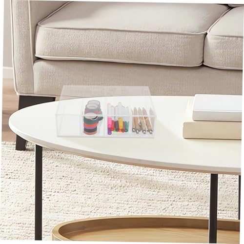 Boîte de rangement acrylique transparent pour lunettes x2