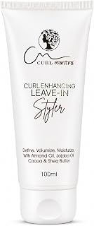 Curl Mantra Leave-In Curl Cream Styler | Curl Defining & Anti-Frizz Hair Cream | Moisturizing with Almond Oil, Jojoba Oil,... Price In India