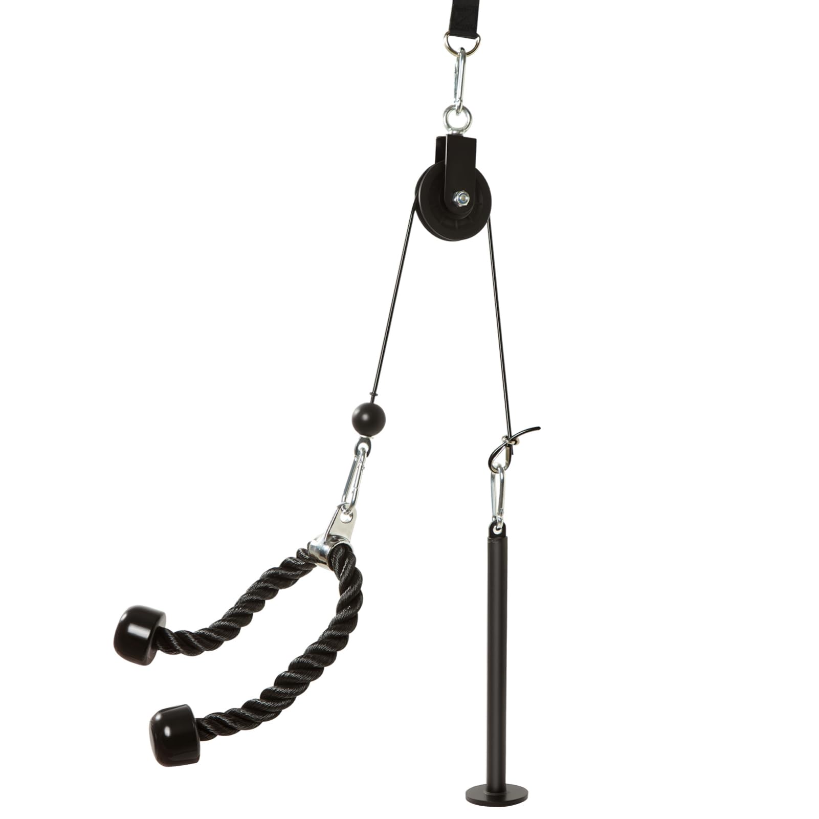 Trintion Fitness Latzug Gym Kabelzug Unterarmtrainer Pull Down und Lift Pulley Machine Attachment für Ganzkörpertraining Krafttrainingsgerät für Arme Rücken Schultern