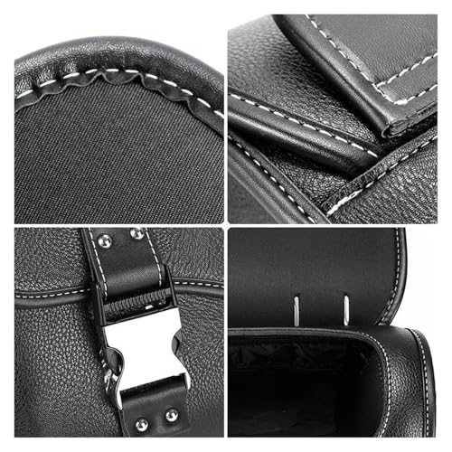 Bolsas de asiento para motocicleta retro y alforjas laterales de herramientas para Rebel 1100 5