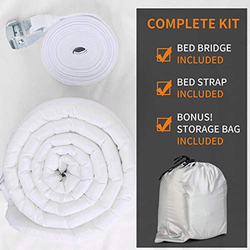 Yunnyp Kit conversor de 19,8 cm de largura Twin para King Kit de enchimento de cama prático conector