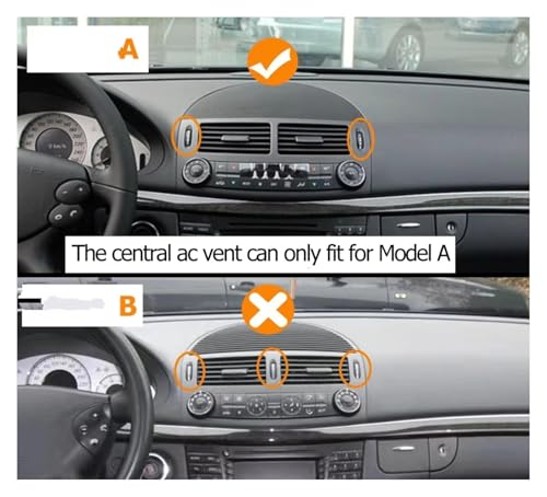 Cache grille d'aération Mercedes E280 pour rénover votre intérieur auto - 4