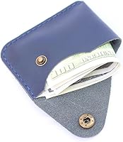 Vista 29 de Leather Card Holder Wallet, Compact Design with Slots for Cards and Cash (light brown)