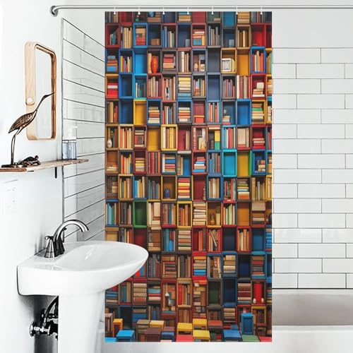 Rideau de douche tissu lavable en machine 92x183 cm polyester étanche - 6