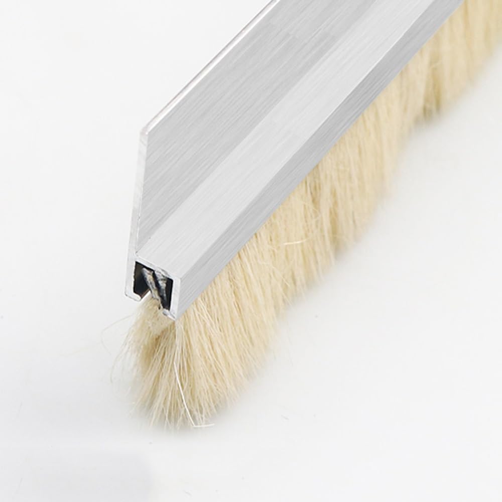 Aluminiowy ogranicznik do drzwi – szczotka do usuwania warunków atmosferycznych 99 cm, dźwiękoszczelna i odporna na zimno, skuteczna izolacja do domu, energooszczędna uszczelka drzwiowa