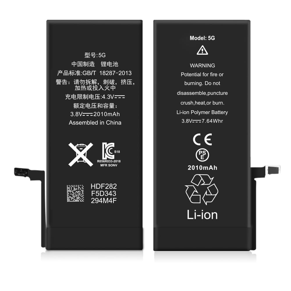 Batt-IPhone 4 Battery Replacement Kit Including Screwdriver, Suction Cup, Pry Tool - DIY Smartphone Repair, Battery Fix, iPhone Battery Upgrade, Professional Battery Replacement Accessories.