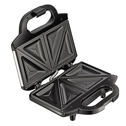 Tefal Ultracompact Sandwichmaker, für dreieckige Sandwichtoasts, antihaftbeschichtete Platten, leichte Reinigung, kein Anbrennen, 700W, Sandwich-Grill, 26.5 x 12 x 26 cm, SM1552 – Bild 4