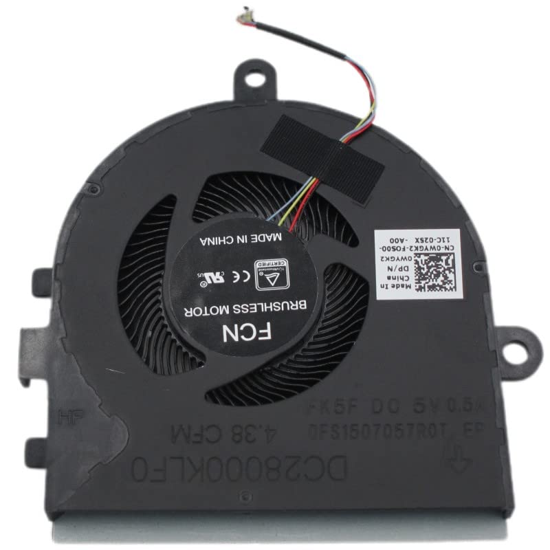 ULTRAZONE Laptop Internal CPU Cooling Fan for DELL Inspiron 14 3000-3480, 3481, 3493, 3000-5493,5494 Latitude 3490, Vostro 3000-3480, 3481, (B09SBF4SCK) Amazon Price History, Amazon Price Tracker