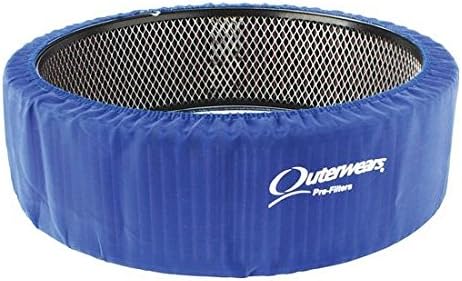 Miniatura 2 de NUEVA FUNDA PARA FILTROS DE AIRE DE 14.0 in DE diámetro exterior x 4.0 in de alto, prellenado negro, 411-334 411-384 AFE 18-11405 18-11425 18-21402