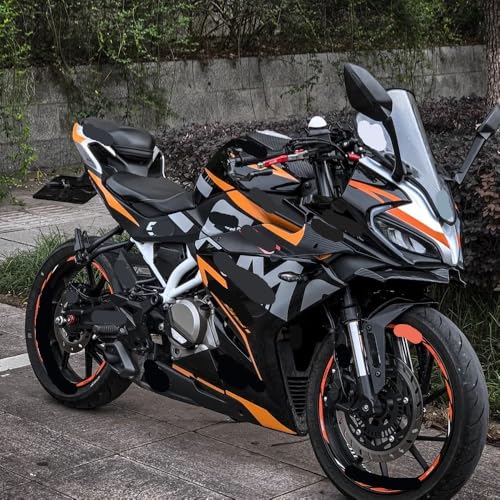 Ailerons carénage avant moto réduit guidonnage vitesse 300SR - 3