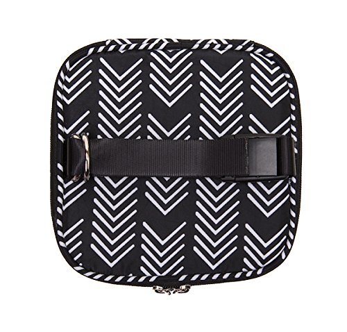 Sarah Wells Cold Gold Breastmilk Cooler Bag With Ice Pack (Black And White) #TOP4