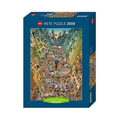Heye 29820 2000 Piece Protest Degano Puzzle Cover