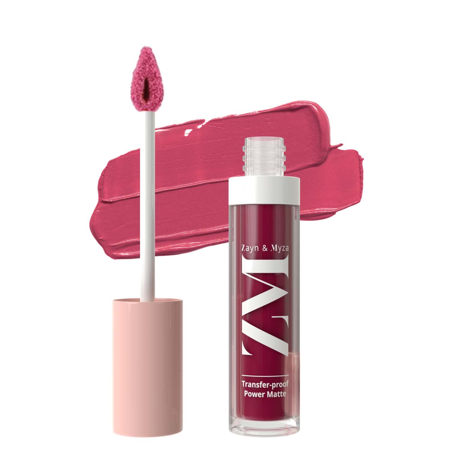 ZM Transfer-Proof Power Matte Finish, Liquid Lip Colour, Toasted Berry, 6 ml