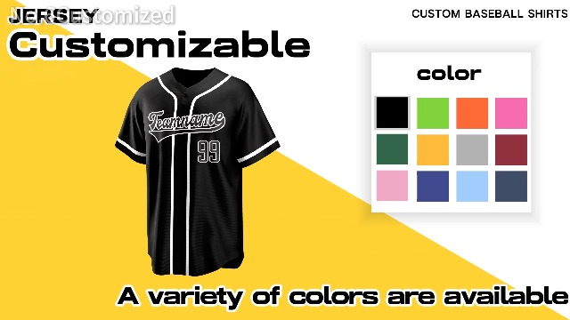 Camiseta personalizada de béisbol con nombre y número bordados para hombres, mujeres y niños miniatura 7