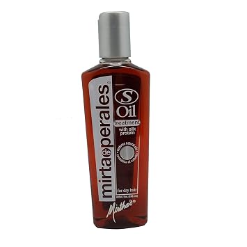 Mirta De Perales Oil S Hair Treatment for Dry Hair | Deep-Cleansing Scalp Detox, Castor Oil & Silk Protein, Restores Moisture & Softness, Paraben-Free