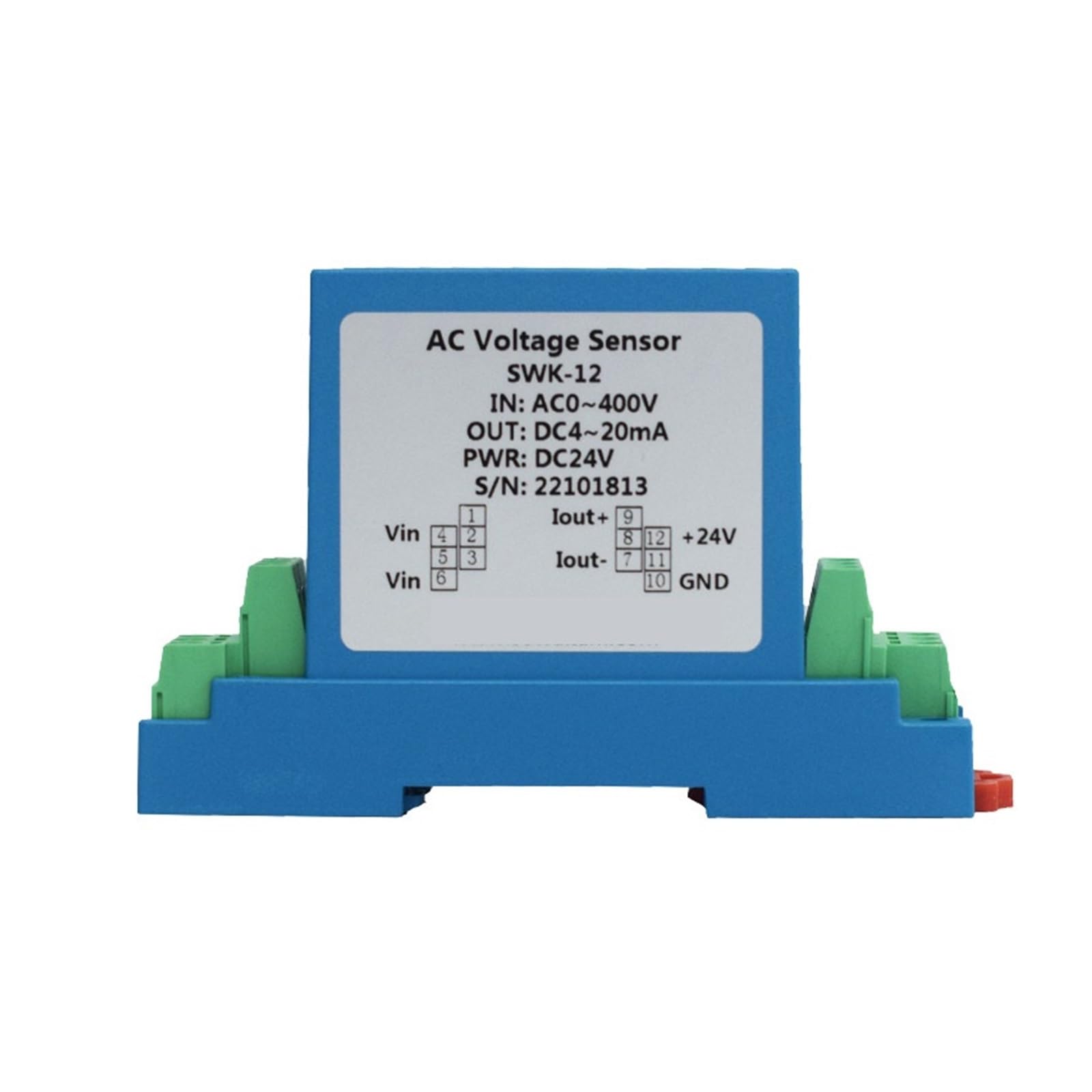Transductor de presión SWK-12 soluciona picos de tensión convirtiendo AC0-500V a Dc0-5v