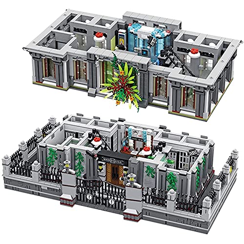 FYHCY Bausteine Haus Bausatz, Panlos 613002 Arkham Asylum, 7537 Klemmbausteine Sanctum Sanctorum mit Beleuchtung… – Bild 4