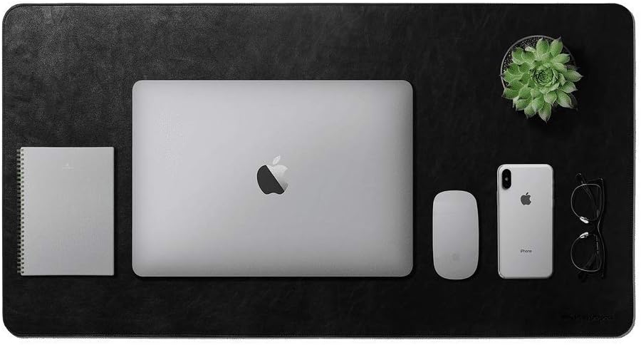 DailyObjects Large Premium Vegan Leather Desk Mat |Anti-Skid|Anti-Slip ...