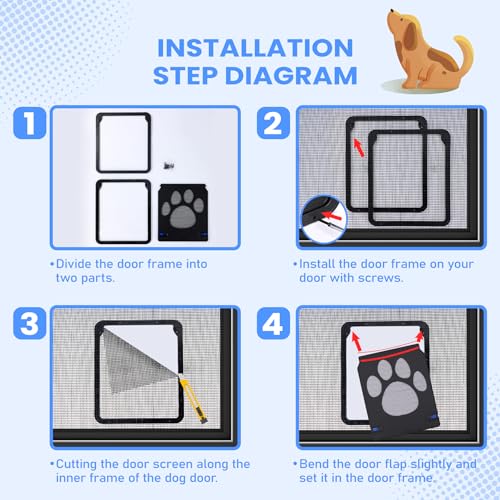 Cat Door for Display Door Small Canine Display Door Magnetic Flap Doggy Door for Sliding Door Lockable Cat Display Door 10805 Inch  Cucciolini Doodles Cat door for display door small canine display door magnetic flap doggy door for sliding door lockable cat display door 1080 5 inch   cucciolini doodles