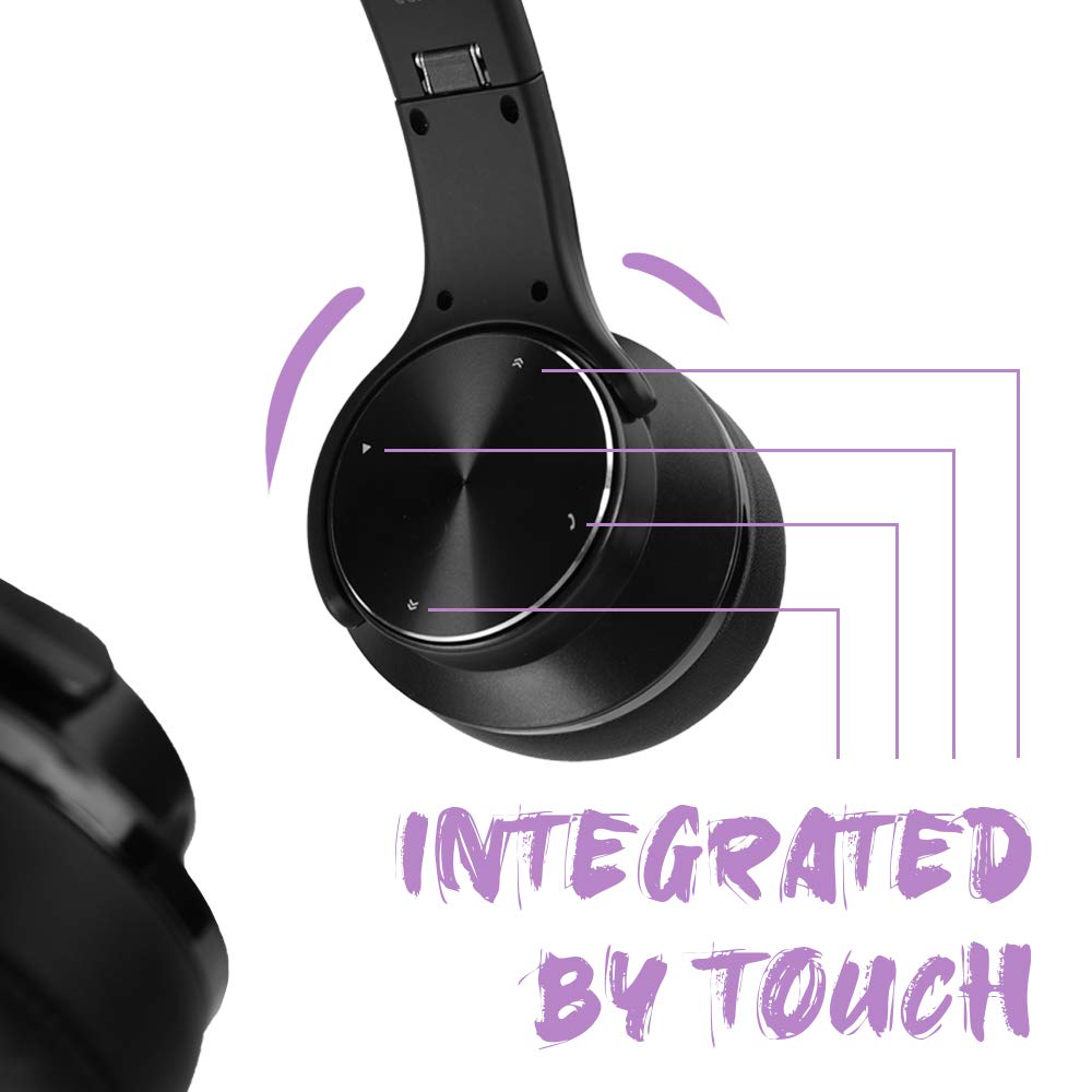 ZHIC Futuristic ZX17 Bluetooth Headphone & Speaker in 1 (Black