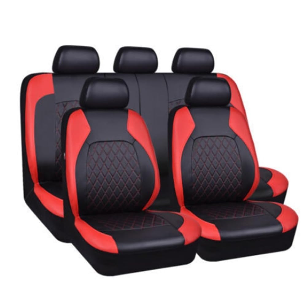 Mauxpiao D Leather Car Seat Covers Suitable For Toyota C Hr Chr Hybri C Hr Ev B Hybri 2016 To 2023 9 Piece Full Set Full Surroun Breathable Automotive Seat Cushion Protector Thick Cushion/D/A