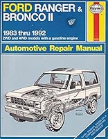 Haynes Ford Ranger and Bronco II 1983-91 1563920255 Book Cover