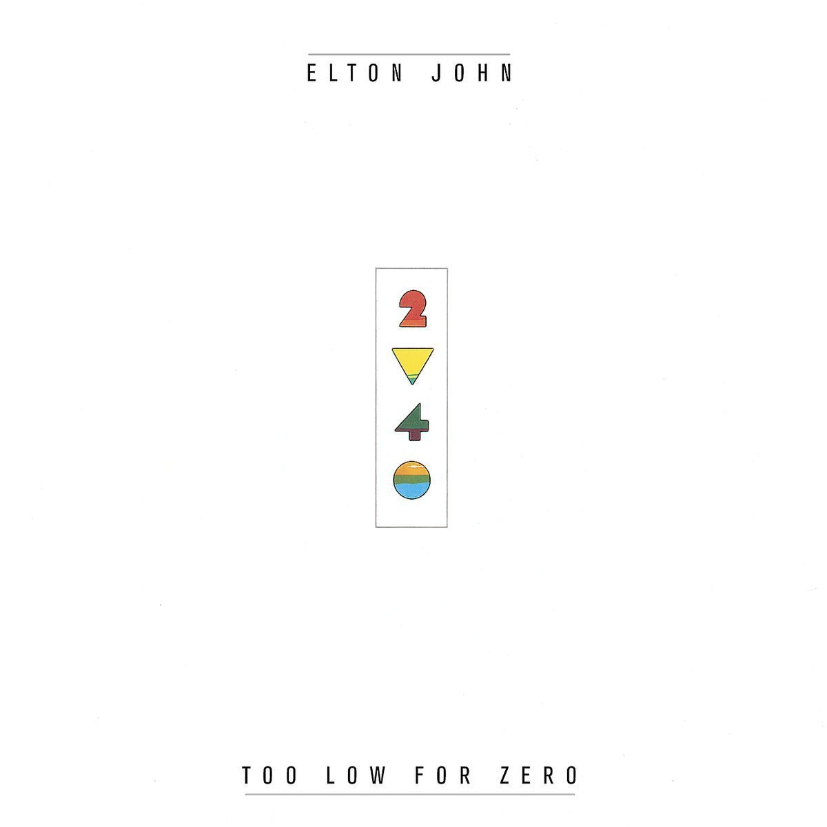 Too Low For Zero [VINYL]