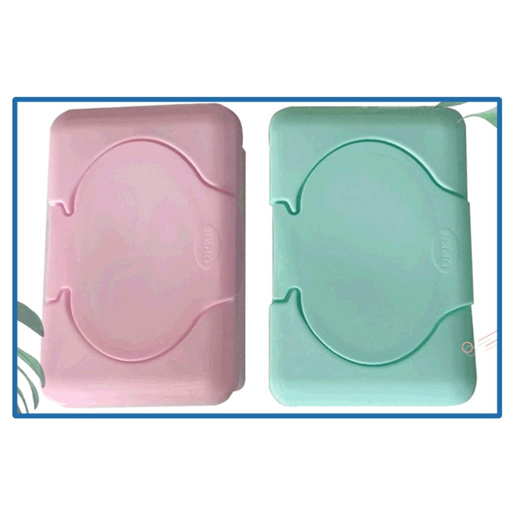 SUCHUANGUANG Wipes Dispenser Tissue Storage Box Case Desk Wet Wipes Dispenser Holder with Lid Wipes Dispenser