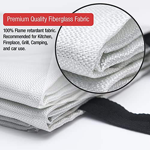 GRAAB Fire Blanket Fiberglass Fire Blanket for Home 40