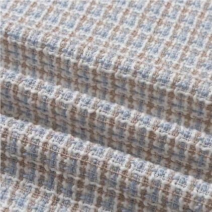 Tradycyjna tkanina tweedowa, Polyacetate Tweed Fabric Multicolor 100cm x 150cm(Color-20)