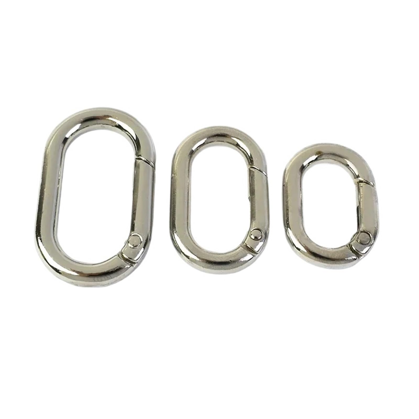 Regulowane metalowe klamry, metalowe klamry do torby, 13 40 mm metalowe klamry do paska torby otwierana klamra O-ring
