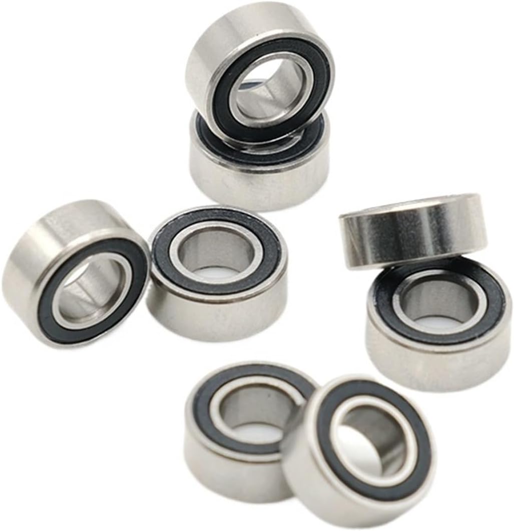 2PCS 4.762 * 7.938 * 3.175 mm SR156 2RS Stainless Steel Hybrid Ceramic Air Bearing