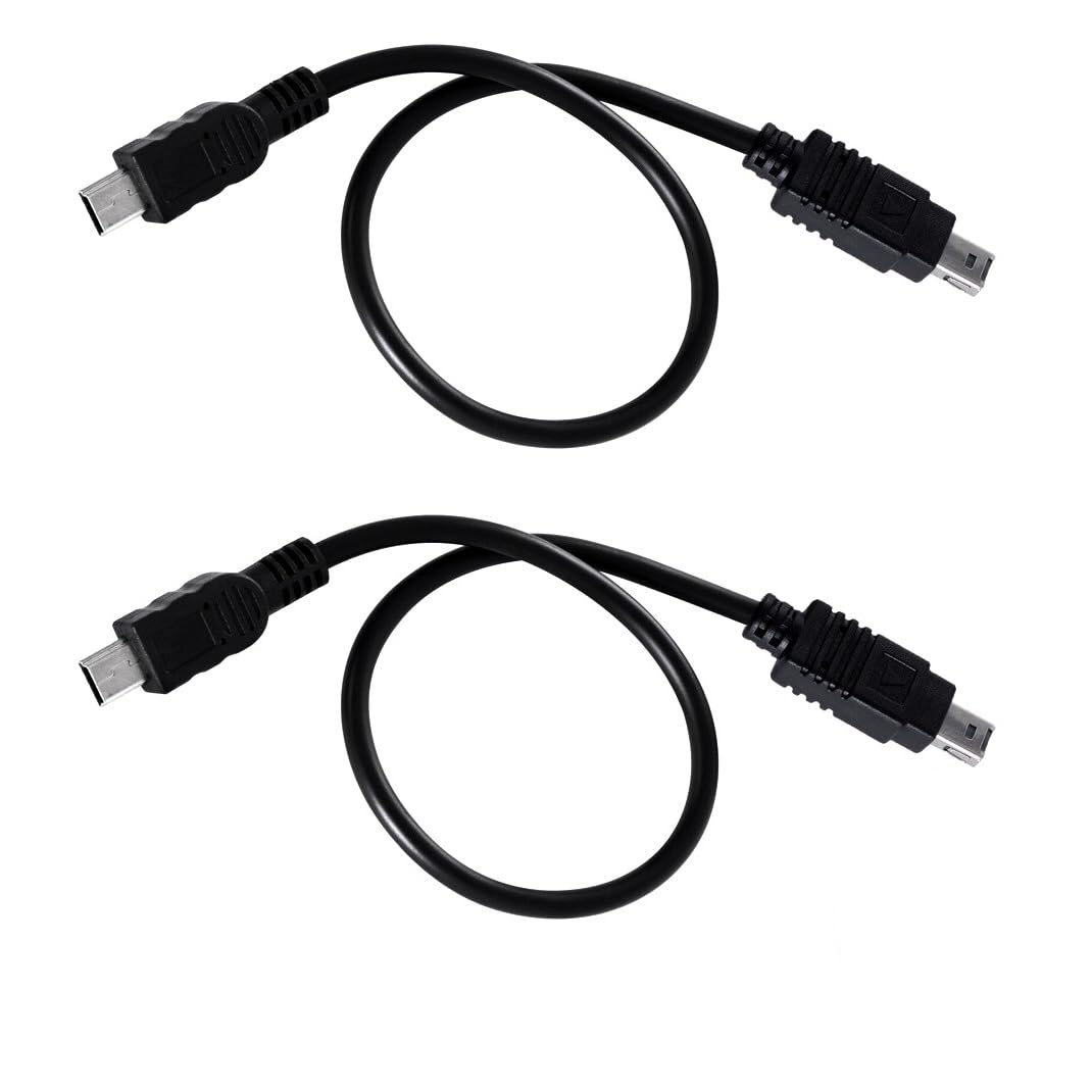 Cable de conexión N3 para receptor GPS, compatible con Nikon DSLR (2 piezas)