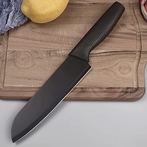 DEPOFF 3 Piece Kitchen Knife Set, Black - Image 4