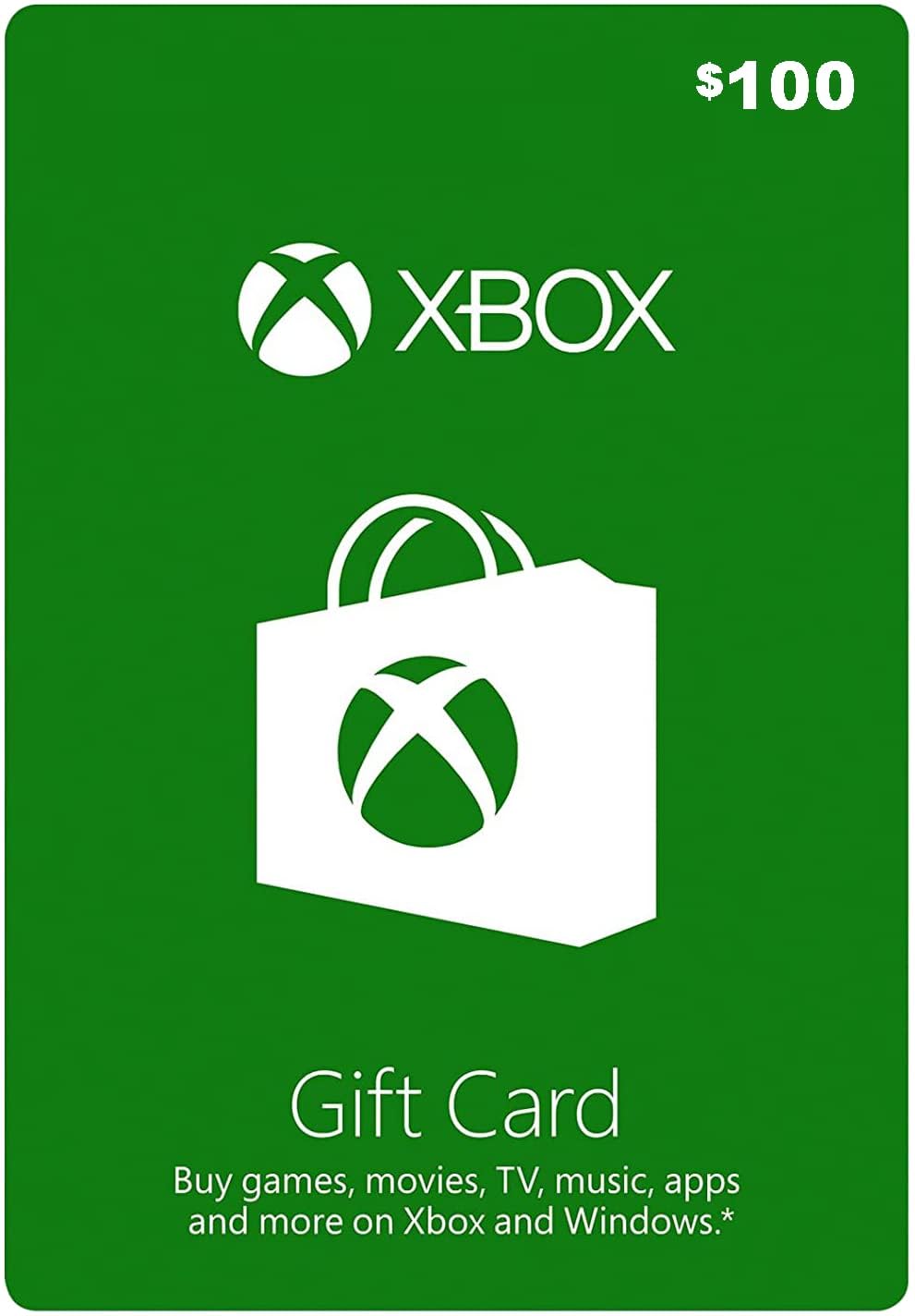 Xbox Live Gift Card $ 100 USD (Digital Code- Email Delivery Within 1 Hr) (B0CXN7RNDV) Amazon Price History, Amazon Price Tracker