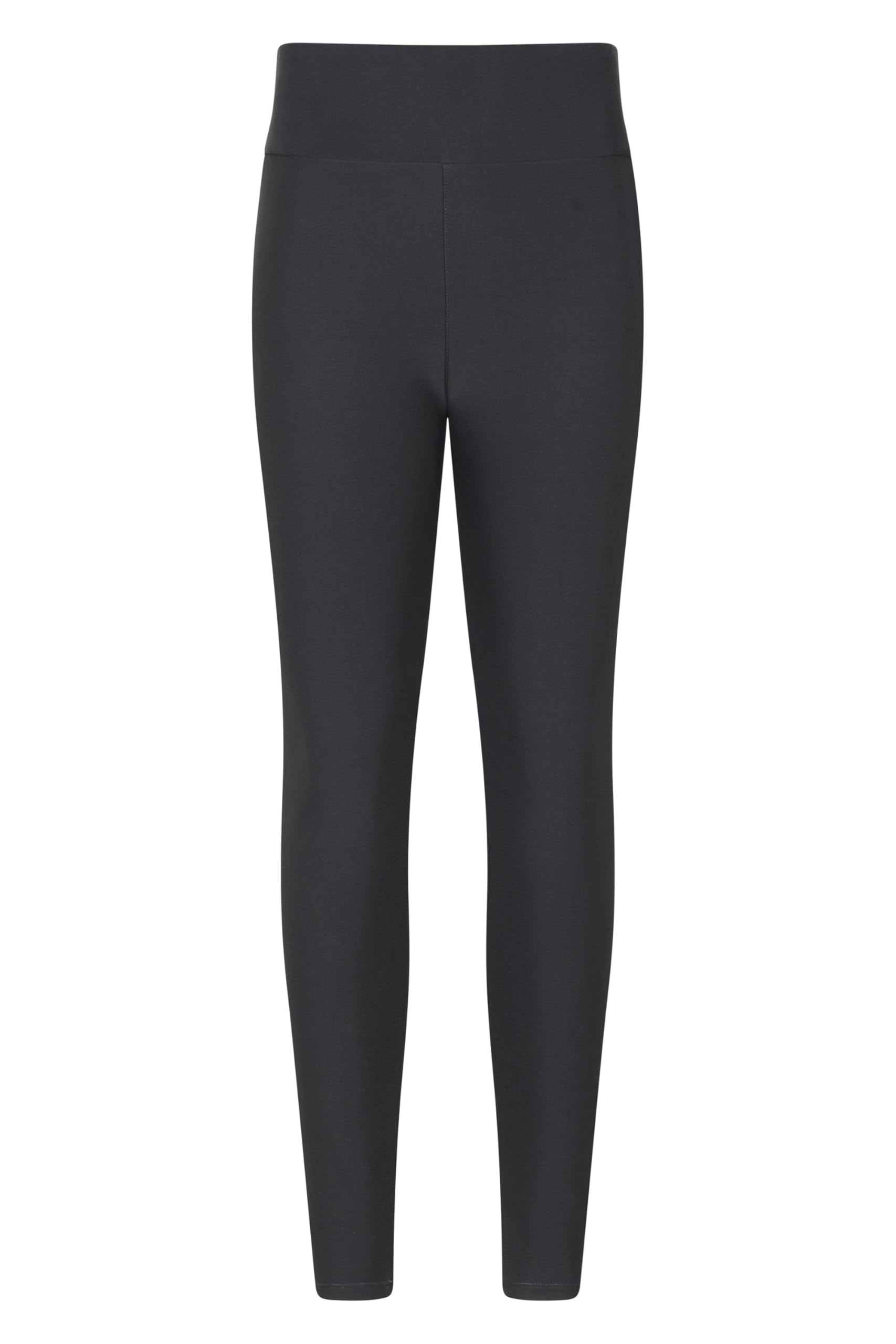 Mountain Warehouse Women's Charcoal Warm Borg Lined Elastic Waistband Thermal Baselayer Winter Leggings In | Size: Medium
