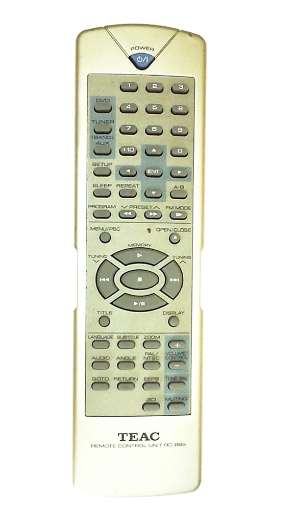 Amazon.com: Teac RC-866 Original Replacement Remote Control